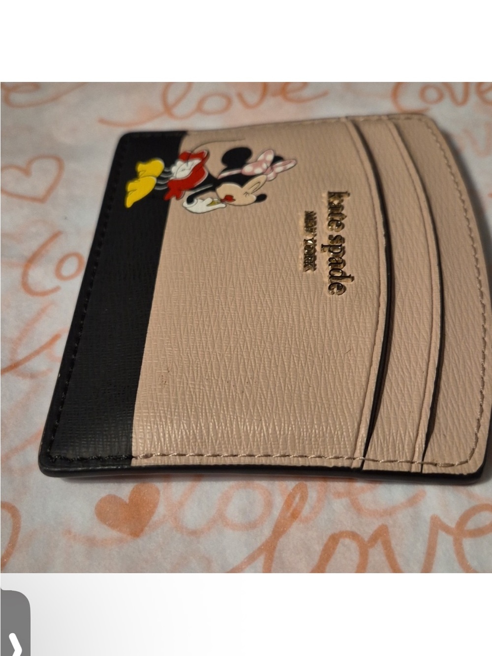 KATE SPADE
MINNIE MOUSE & DISNEY
COLLAB • Leather CC/ID
Wallet EUC - Picture 6 of 10
